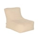 thumbnail image 2 of Pouf Tatto 1 Cuerpo Felpa Beige, 2 of 6