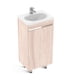 thumbnail image 1 of Mueble Basico Sin Tirador A Piso + Lavatorio Madera Natural Rohoi, 1 of 2