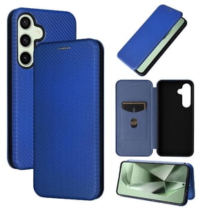 Funda Flip Para Foxdock Samsung Galaxy S24 Fe - Funda Magnética De Negocios, Funda Protectora Delgada