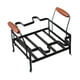 thumbnail image 2 of Canasto De Almacenamiento De Metal Multiusos Negro, 2 of 3