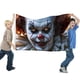 thumbnail image 2 of Payaso Pennywise Bandera impresa con temática, regalo perfecto para fanáticos, amigos y familiares, y adecuada para actividades al aire libre e interiores, decoraciones de fiesta. 60*90CM, 2 of 6
