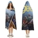 thumbnail image 3 of Glee Fox Manta Capa con Capucha Anti-Bolitas, Manta de Lana Ártica Suave, Manta Portátil de Felpa Ligera y Lujosa, Poncho para Siesta en Casa y Oficina, 100*130cm, 3 of 6