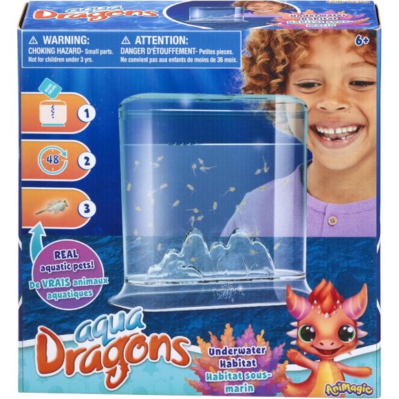 Kit Animagic Aqua Dragons Hatch N Grow Tanque Básico