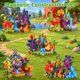 thumbnail image 5 of Bloques Magnéticos MagniBuild 300 piezas Juguete STEM 3+, 5 of 7