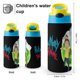 thumbnail image 2 of Rick y Morty: El Anime Botella de Agua con Tapa Pop Top de Un Toque, Acero Inoxidable, a Prueba de Fugas, para Deportes, Botella Infantil azul 12 oz, 2 of 6