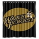 thumbnail image 1 of Cortina de ducha de Wake Forest Demon Deacons, juego de cortina de baño con ganchos, tamaño 66 x 72 pulgadas, 1 of 3