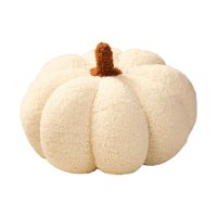 Bothyi - Cojín De Calabaza, Práctico, Decorativo, Duradero, Para Fiesta De Cumpleaños, Halloween, 28Cm, Color Blanco
