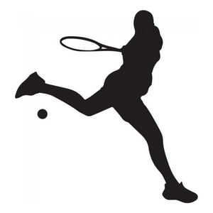 Rienda Libre Graphics - Decomural Tennis Player Tennis Pack Ws-33158