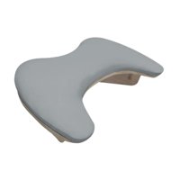 Magideal - Cojín Para Reposabrazos De Uñas, Cojín Para Reposamanos Para Manicura, Portátil, Soporte De Madera, Reposamanos Para Manicura Para Salón De Uñas, Arte Gris