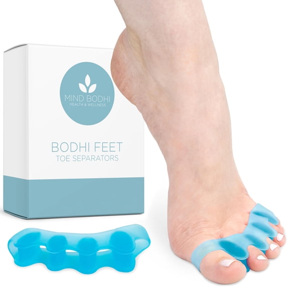 Separadores De Dedos Mind Bodhi Correctores Color Azul
