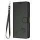 thumbnail image 1 of Funda tipo cartera FOXDOCK para TCL STYLUS 5G con soporte, ranuras, RFID, diseño de gato, 1 of 5