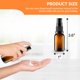 thumbnail image 2 of Botella VitalUp 15 ml de vidrio ámbar – Pack de 12 recargables, 2 of 5