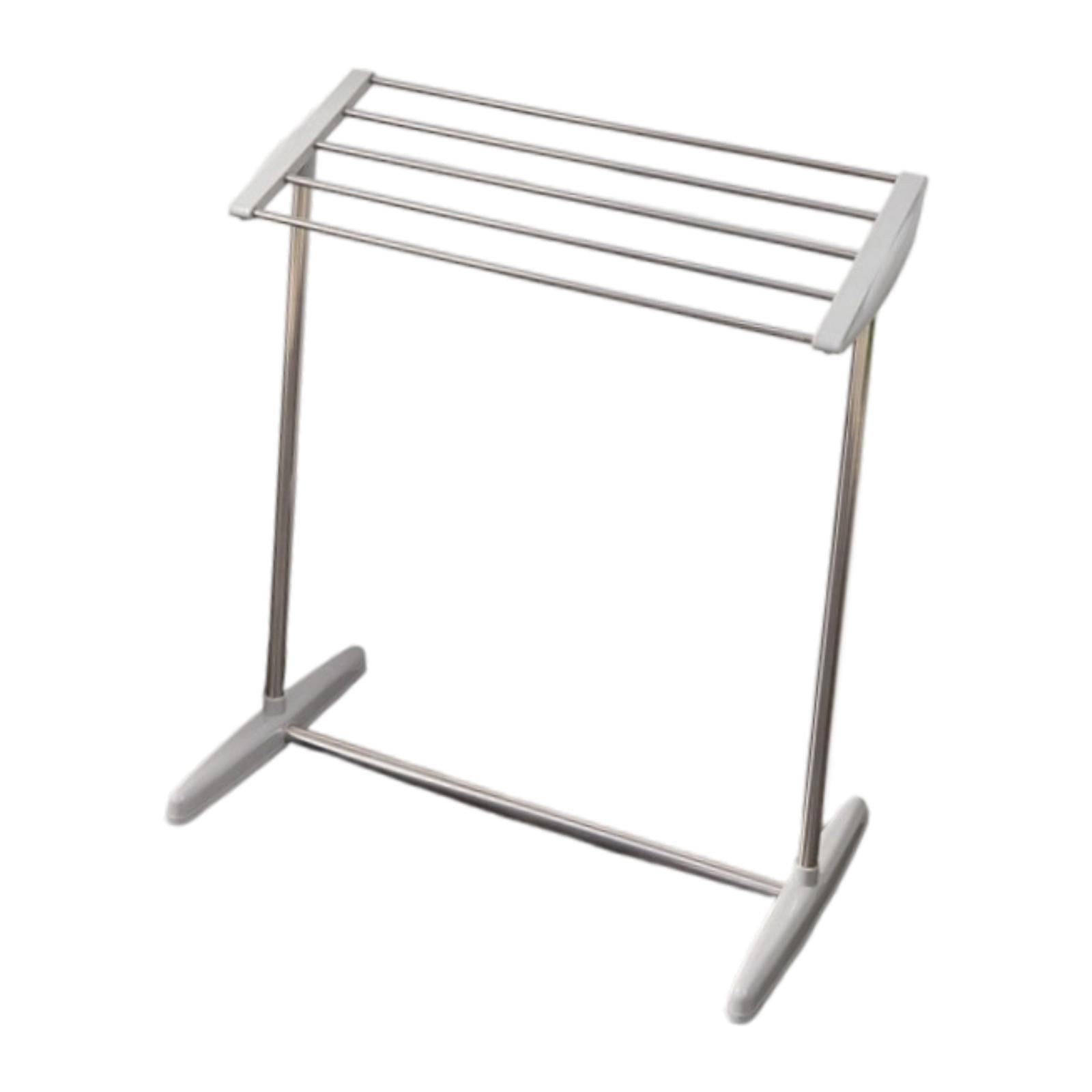 Magideal - Tendedero De Ropa De Acero Inoxidable, Tendedero Con Barras Para Colgar, Ahorra Espacio, Resistente, Para Exteriores, Interiores Y Dormitorios.