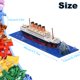 thumbnail image 5 of Juego de bloques de construcción OneNext RMS Titanic 548 piezas para niños y adultos, 5 of 7
