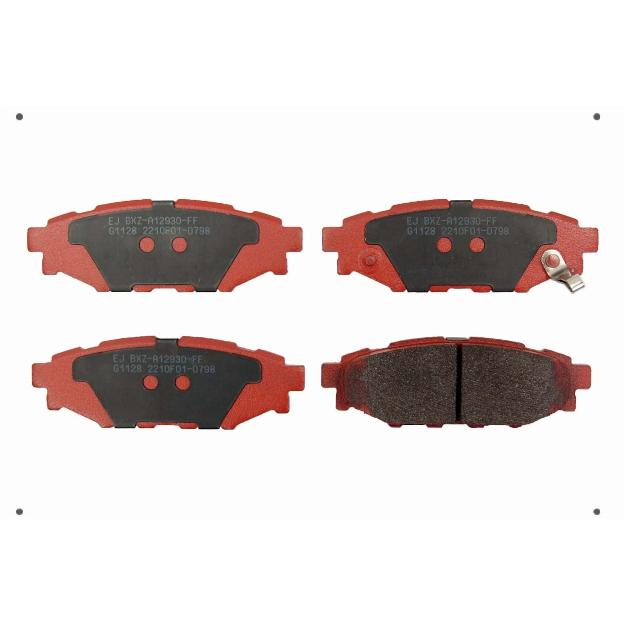 Ital Brakes Pm - Set Pastillas Frenos Ital Brakes Trasera Para Subaru Xv 2010 2017
