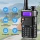 thumbnail image 3 of Baofeng UV-5R Radio Comunicador Portátil Profesional Dual Band 5W 128 Canais, 3 of 5
