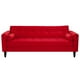 thumbnail image 1 of Sofa Retro 3cg Felpa 00 Rojo, 1 of 6