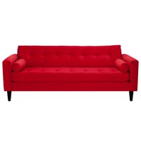 Bodevir - Sofa Retro 3Cg Felpa 00 Rojo