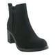 thumbnail image 3 of Botin Chalada Mujer Prata-1 Negro Moda, 3 of 7