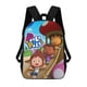 thumbnail image 1 of Paula y Amigos-theme Backpack, Campus style schoolbag Bookbag with Adjustable Shoulder Straps And Large Zip Compartment, Unisex Travel Bags., 1 of 6
