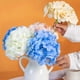thumbnail image 4 of 10 piezas de hortensias artificiales, ramo de boda de hortensias falsas de seda, flores decorativas, 4 of 5