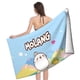 thumbnail image 4 of Molang Toalla de playa de secado rápido con diseño temático, regalo para mujeres y niñas, ideal para cumpleaños, fans, amantes de la música, uso en la playa o al aire libre,78*180cm, 4 of 6