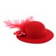 thumbnail image 1 of Nuevo Sombrero De Mu?eca Vintage Bowler Para 28-30cm Ropa De Mu?eca Barbie Accs Rojo, 1 of 5