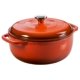 thumbnail image 1 of Hierro fundido esmaltado Dutch Oven Lodge, 6 litros, con tapa, color amapola, 1 of 4