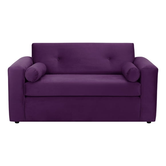 Sofa Vivo 2c Felpa 30 Morado