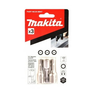 Set Adaptador Magnetico 3Pcs Makita B-38847