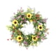 thumbnail image 3 of Corona Floral Redonda De Primavera Y Verano Para Decoración Del Hogar, Fiestas, Interiores Y Exteriores., 3 of 5