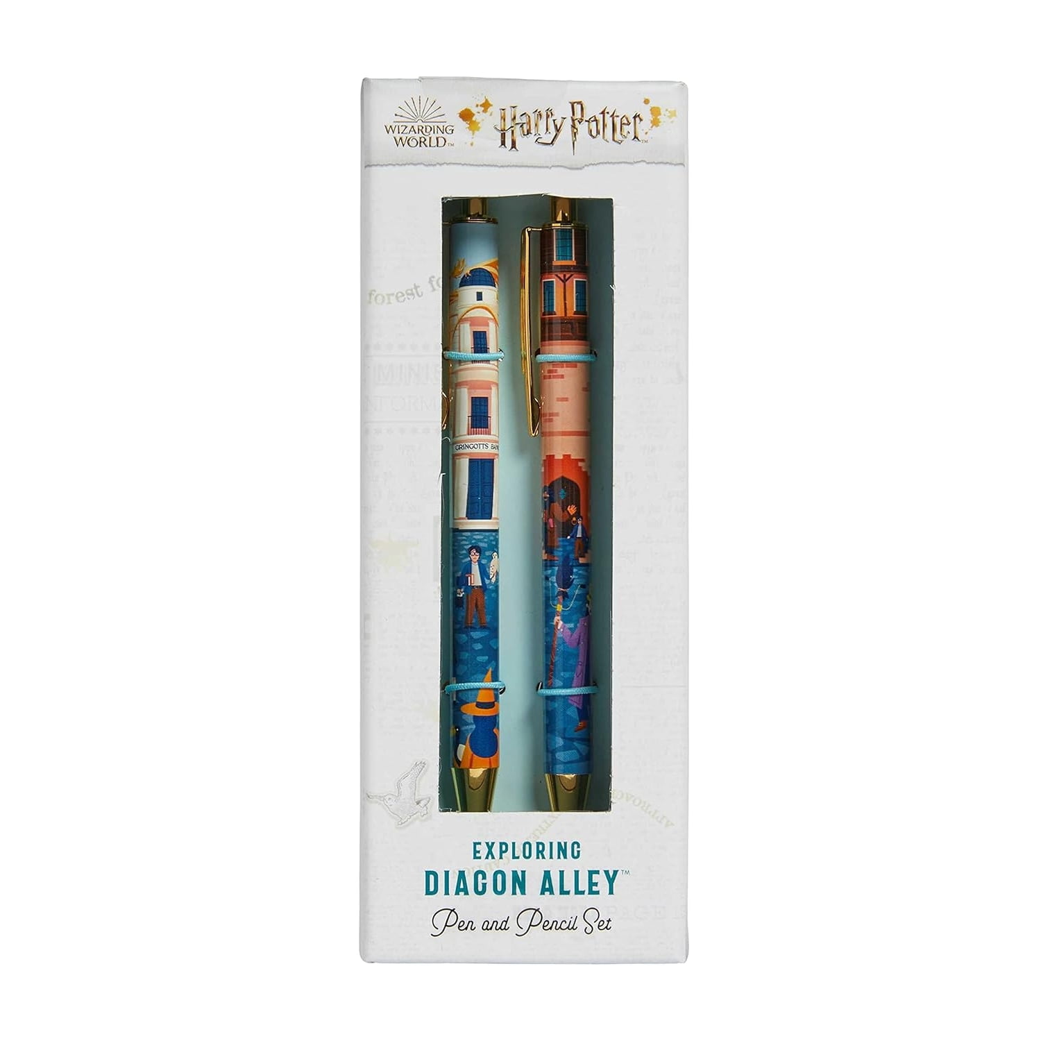 Insight - Harry Potter Lapices Diagon Alley Pen And Pencil Set ( 2 Uds)