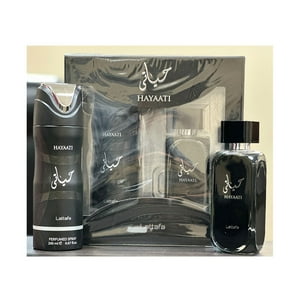 Set Perfume Hombre Lattafa Hayaati Edp 100Ml + Deo Spray 200Ml | Kit Completo 2 Pcs |