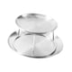 thumbnail image 5 of Turdy Accesorio De Estante Para Platos Para Servir Mariscos, Expositor De Dos Niveles Para Juego De Estantes Para Bandejas De Cafetería, 5 of 5