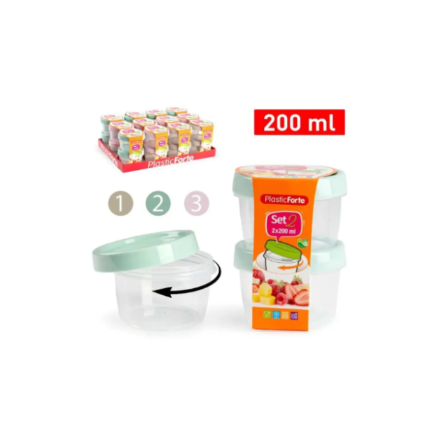 Genérico - Set 2 Botes 200 Ml Surtido