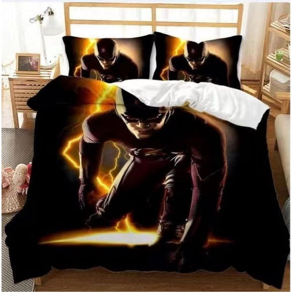 Spider Ma-n Spider M-an Bedding Set Sheet Set for Kids Adults,All Season Lightweight