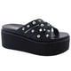 thumbnail image 1 of Sandalia Chalada Mujer Viru-20 Negro Moda, 1 of 3