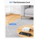 thumbnail image 3 of Power Strip NTONPOWER de 15 pies con 8 enchufes y 3 puertos USB, color blanco, 3 of 8