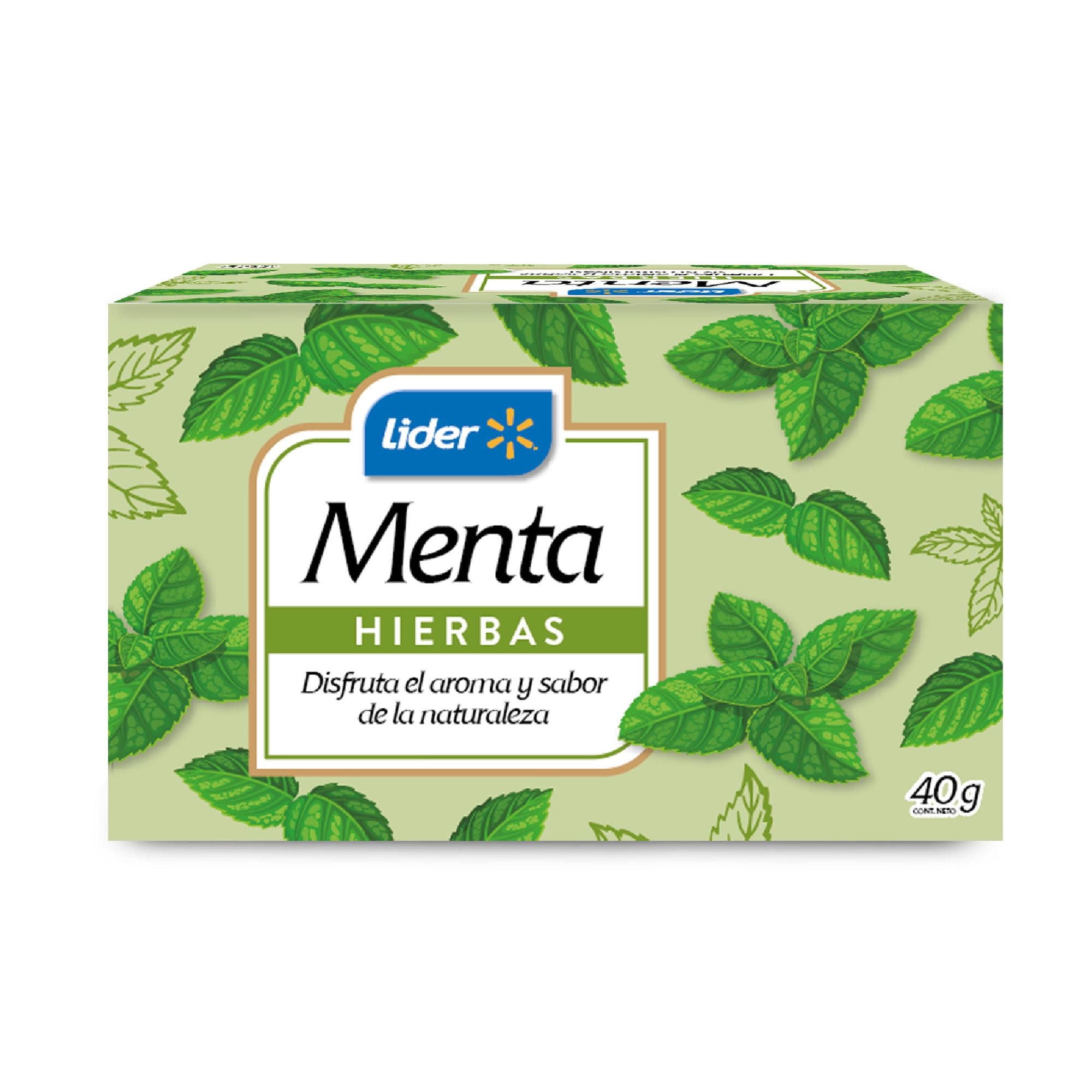 Hierba Menta 20 Un Caja 20 g Lider