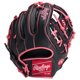 thumbnail image 2 of Guante de béisbol Rawlings 29 cm I Web para mano derecha, negro/rosa – Serie Exclusive Select, 2 of 6