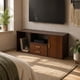 thumbnail image 5 of Rack TV Extensible Nogal Oscuro con 2 Cajones y Puerta 115-160x35x49 cm, 5 of 6