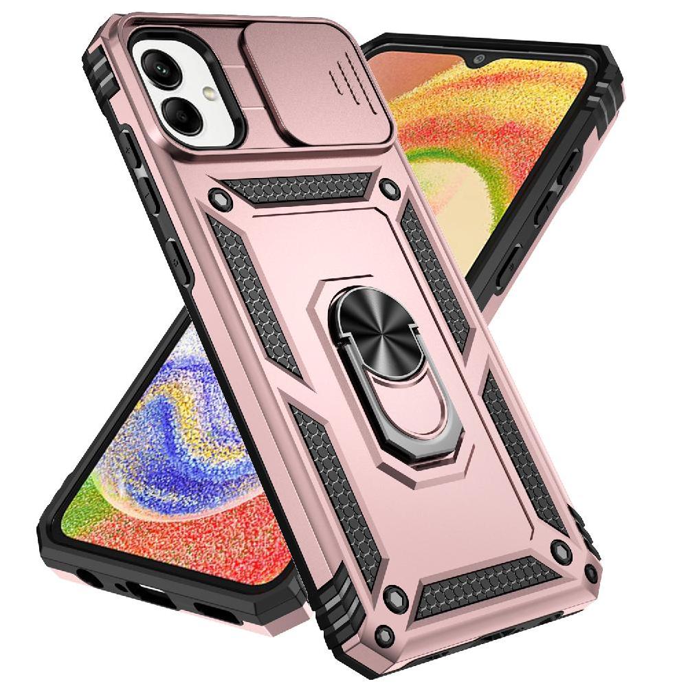 Estuche Gangxun Para Samsung Galaxy A05, Soporte Giratorio 360°, Estilo Mecánico Y Magnético