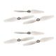 thumbnail image 3 of 6 Uds RC Drone Hélices Para WLtoys X450.0005 Parte Del Cuerpo Del Avión Accs Blanco, 3 of 5