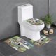 thumbnail image 1 of Juego de 3 Alfombras de Baño de Terciopelo Coral Desmarcar, 1 of 6