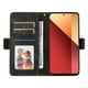 thumbnail image 5 of Carcasa FOXDOCK Xiaomi Redmi Note 13 Pro 4G de cuero PU, diseño acolchado clásico, protección contra caídas y rayones, 5 of 5