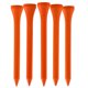 thumbnail image 1 of Tees de Golf TH Golf 70 mm Naranja Neón 100 uds, 1 of 2