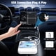thumbnail image 4 of Reproductor de CD portátil DDup para auto, USB, AUX, anti-saltos, Plug & Play, 4 of 8
