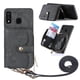 thumbnail image 1 of Funda Tipo Cartera con Correa Cruzada para Samsung Galaxy A30/A20 Protección Contra Golpes Negro, 1 of 5
