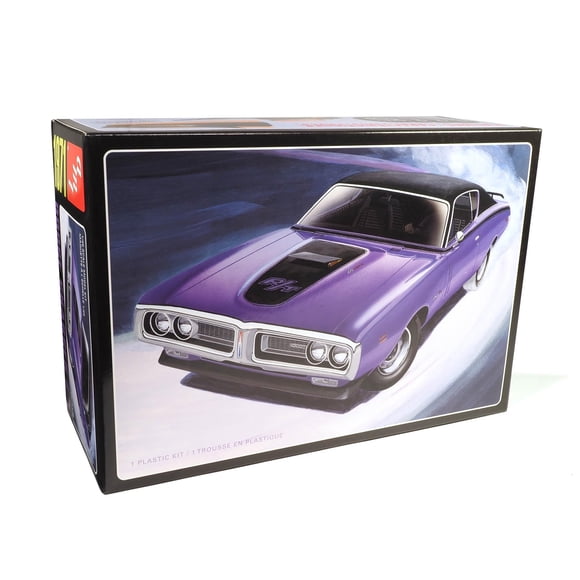 Kit de modelo AMT Dodge Hemi Charger R/T 1971 a escala 1:25