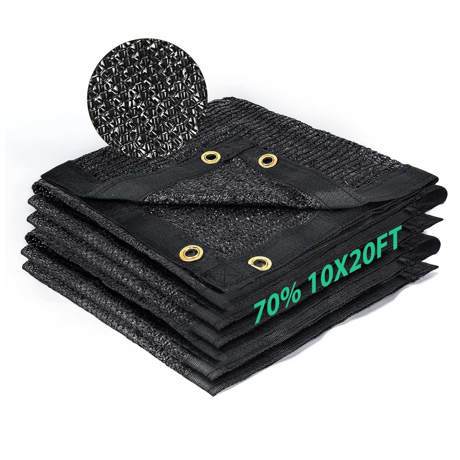 Invernadero Shade Cloth Kesfitt Garden Con Un 70% De Protección Solar, 3 X 6 M